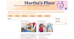 Desktop Screenshot of marthasplaceslo.org